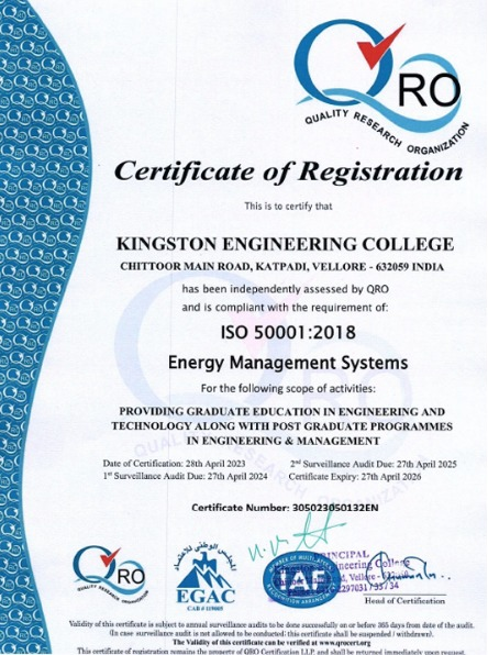 ISO Certificate